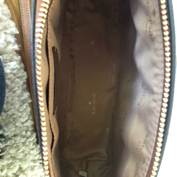 NWT Kate Spade Leila Medium Crossbody Bag in gingerbread - Picture 7 of 8